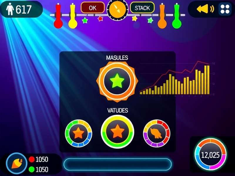 Bhangra Beat Frenzy user statistics visualization